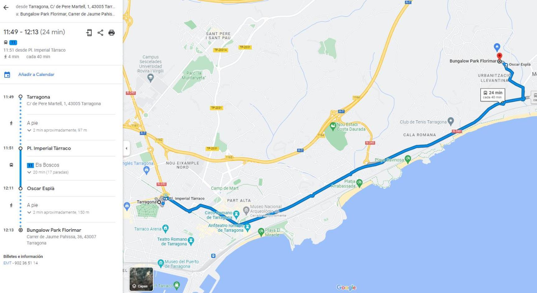 Luminoso Bungalow Con Parking تاراغونا المظهر الخارجي الصورة